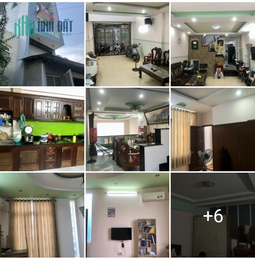 Bán nhà HXH đường Âu Cơ Tân Bình, 74m2, 4.2x18.3, 4 tầng, 4PN, giá 10 tỷ TL chính chủ.