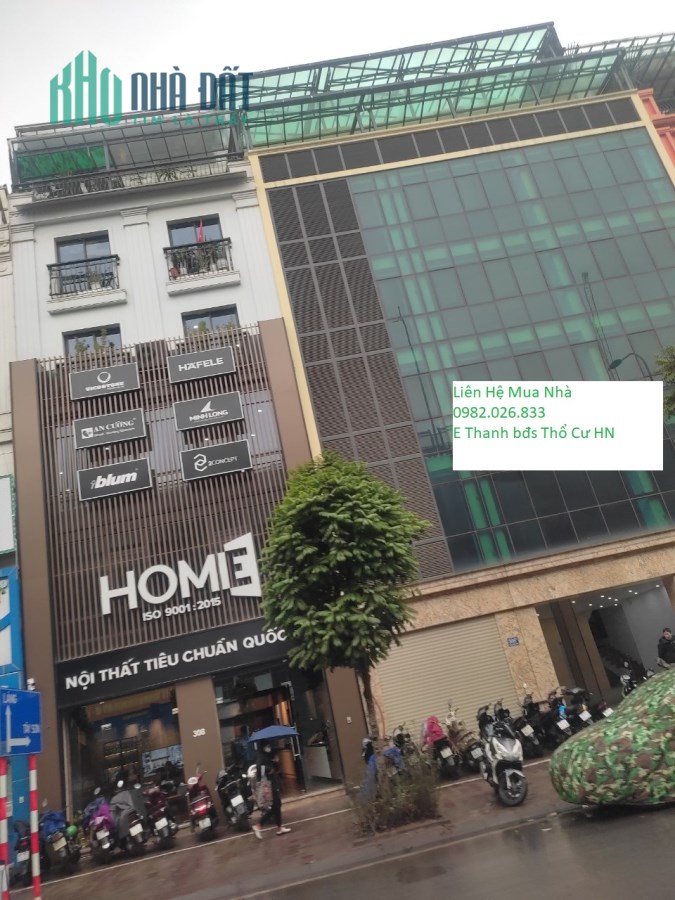 BÁN TOÀ NHÀ MẶT PHỐ HOÀNG CẦU 240M-MẶT TIỀN 10.5M-KINH DOANH KHỦNG