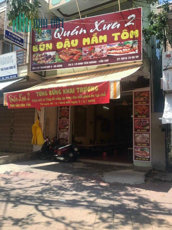Bán nhà mặt tiền Đường Đinh Tiên Hoàng, Phường Thới Bình, Q Ninh Kiều, TP Cần Thơ