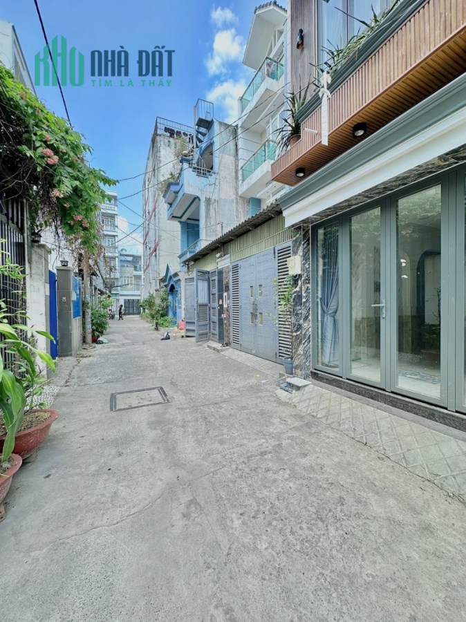Bán Nhà Bùi Quang Là Gò Vấp Hẻm Ô Tô 53m2 5 Tầng Mới Đẹp Ở Ngay 5 tỷ 5