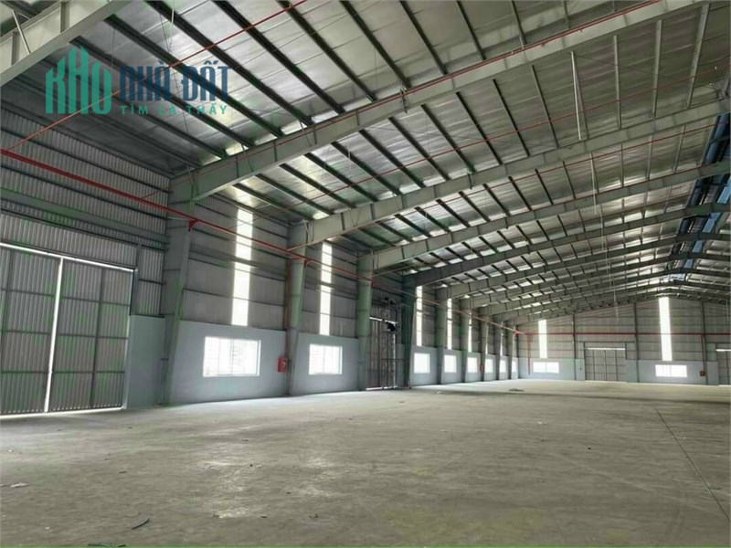 cho thuê nhà xưởng kcn mỹ phước dt 80mx125m, điện 630KVA