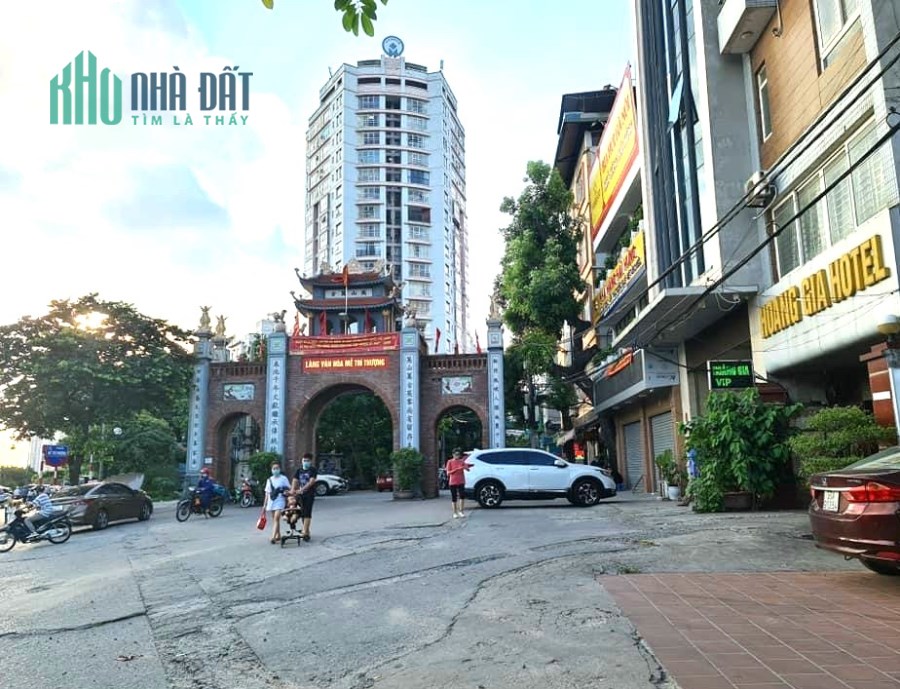 Bán nhà MẶT PHỐ 15 TỶ 5, Mễ Trì Thượng, LÔ GÓC, vỉa hè, 81m2,5T,KD