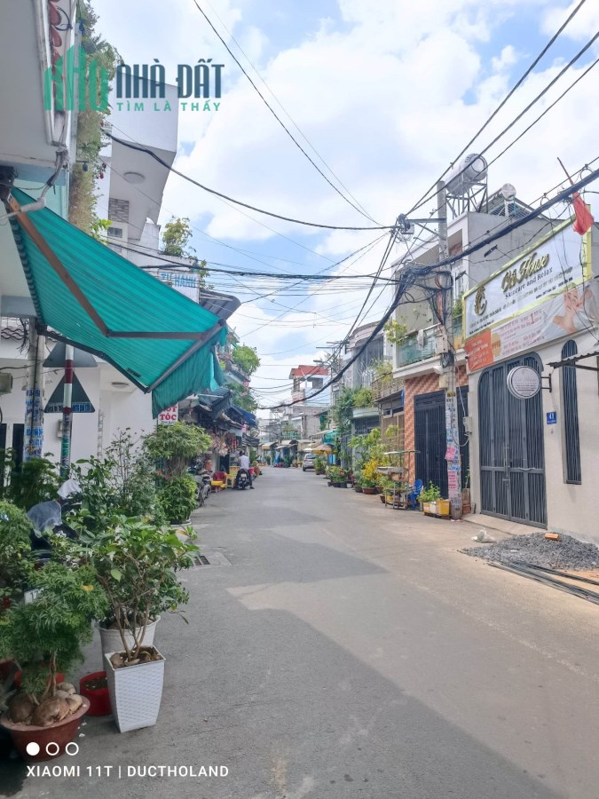 Bán nhà 2 tầng, 80m2 mặt tiền giá hẻm, 4tỷ. Hiệp Thành, Quận 12