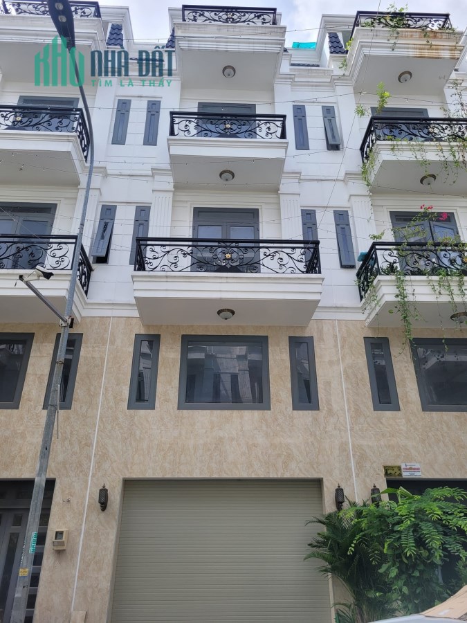 Nhà 5 Tầng - Hẻm Nhựa 12m -Tô Ngọc Vân - Q12 - 4 tỷ4