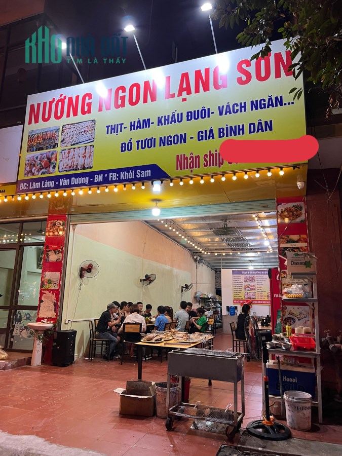 CẦN CHO THUÊ LẠI MẶT BẰNG VÀ TOÀN BỘ ĐỒ DÙNG CỦA QUÁN TẠI LÃM LÀNG, VÂN DƯƠNG, BẮC NINH