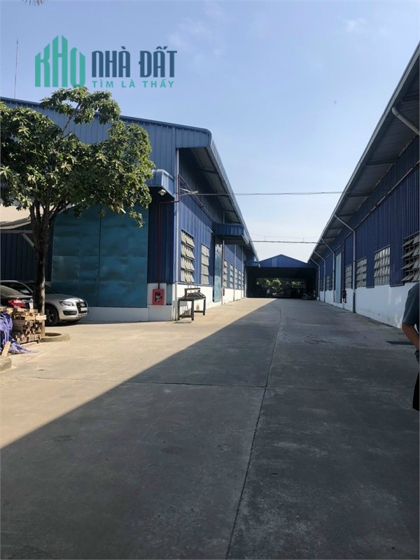 cho thuê nhà xưởng dt 25000m2. (25mx100m). Cao hơn 8m
