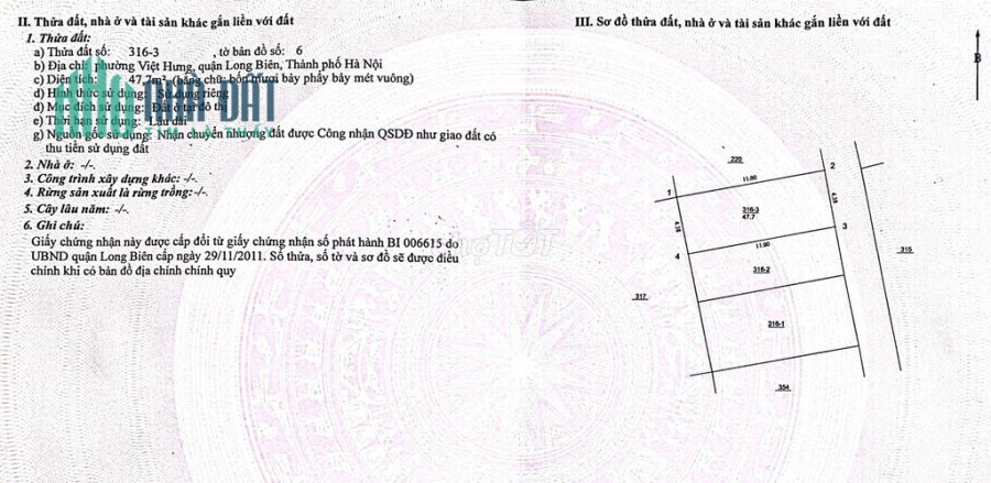 Chính chủ cần bán nhà tại ngõ 161 Phố Hoa Lâm, Long Biên, Hà Nội