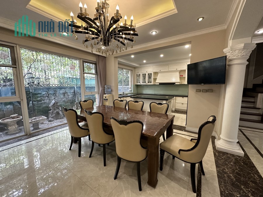 Chính Chủ cho thuê biệt thự FULL NỘI THẤT Khu đô thị Nam Cường 135m2x5 tầng 40 triệu/tháng