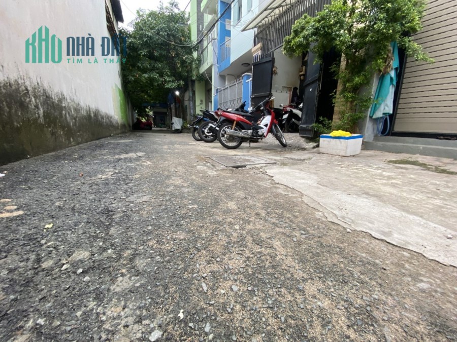 Ngộp Bank Tân Bình, 100m2, hẻm xe hơi thông sát mặt tiền