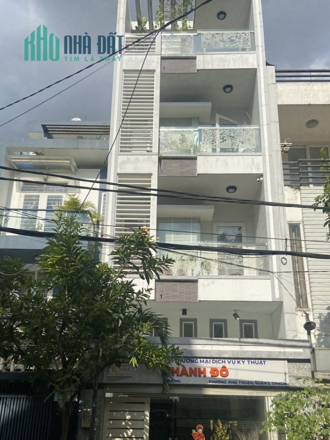 Cho thuê nhà KDC Phú Thuân, P. Phú Thuận, 4x20, 4 lầu
