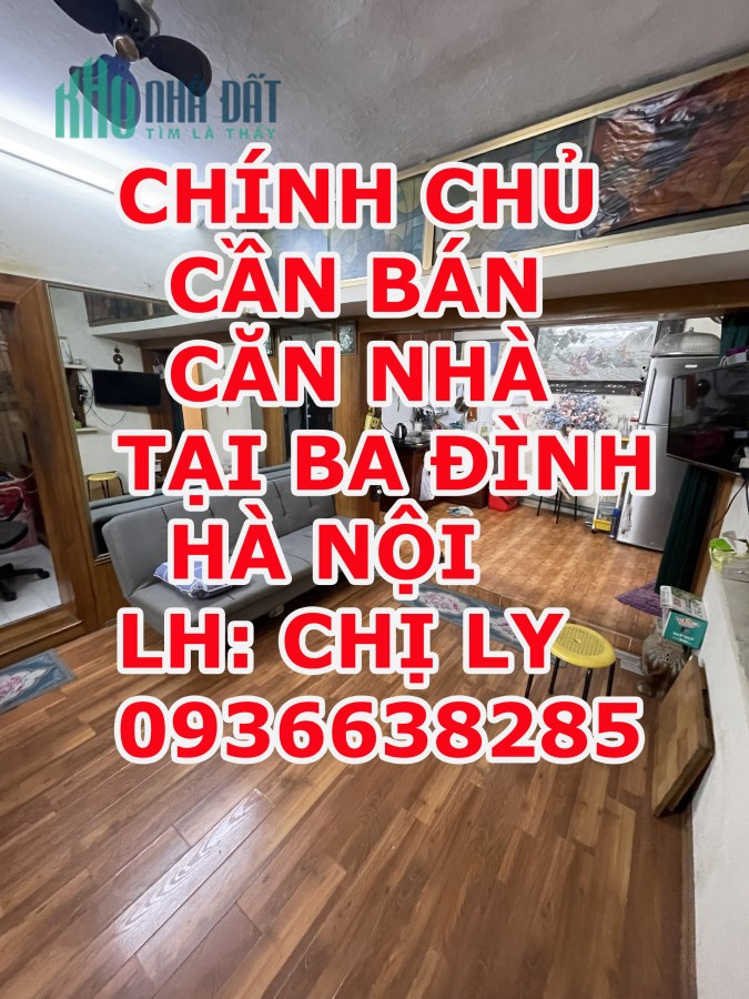 Chính chủ cân bán căn nhà tại Ba Đình Hà Nội