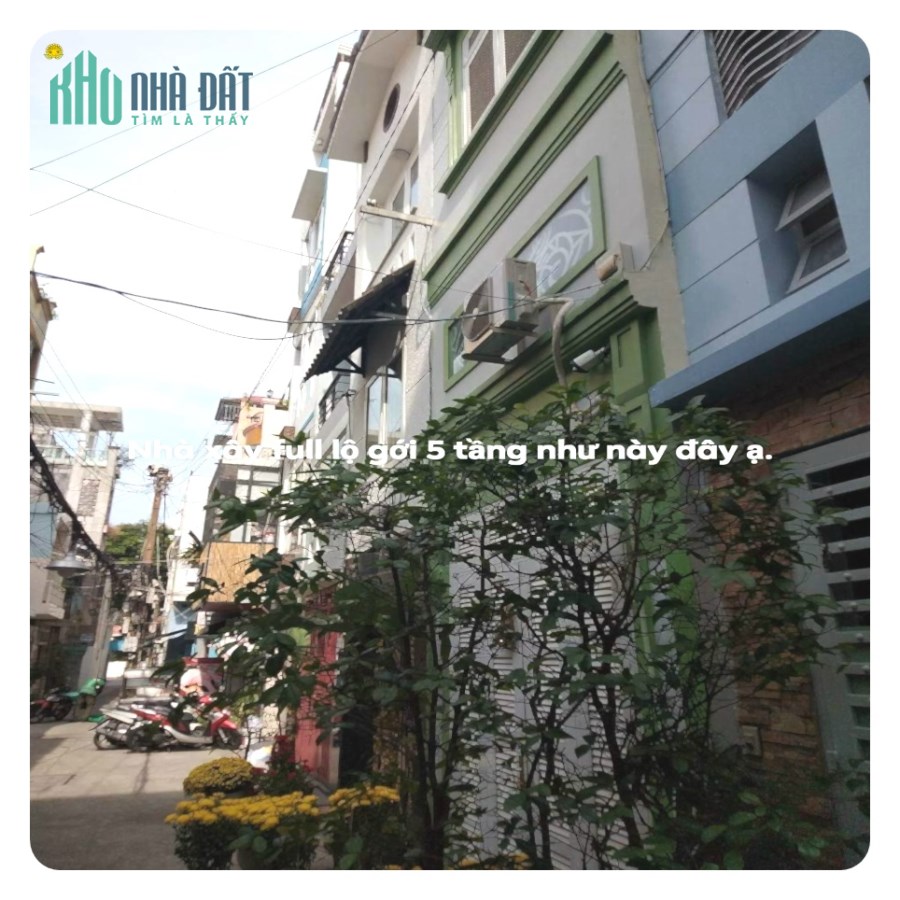 Bán Nhà NGUYỄN BỈNH KHIÊM- Quận 1 - Gần Thảo Cầm Viên -57m2 - Hẻm 5m