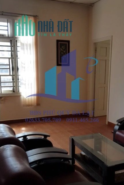 Bán biệt thự 2 mặt tiền hẻm Mai Xuân Thưởng-phường 8-Đà Lạt.