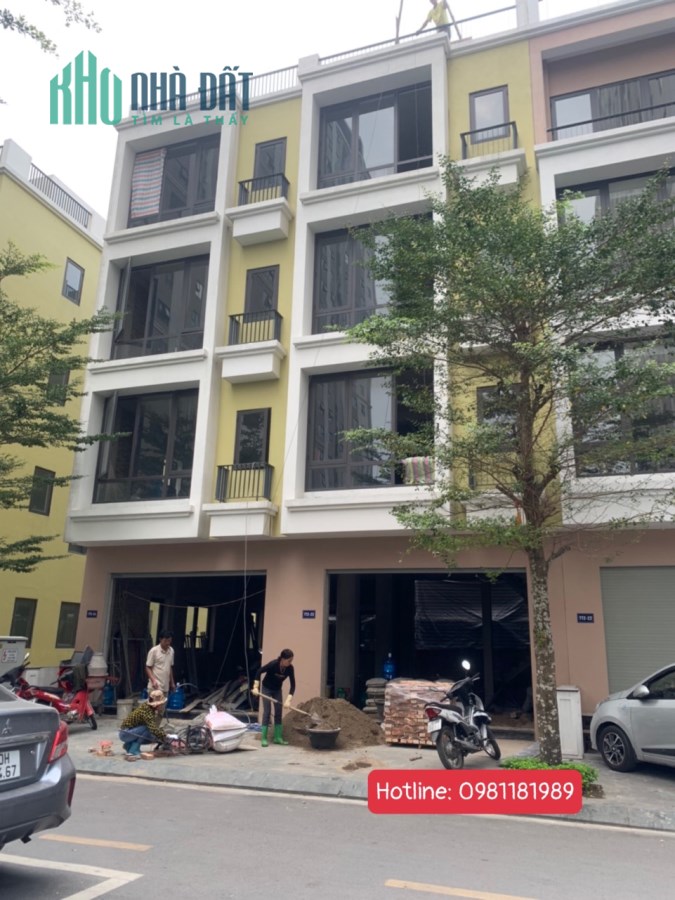 Bán Liền kề IEC Tứ Hiệp–Lô góc 115m2*5T, MT 10m siêu đẹp, kinh doanh buôn bán gì cũng được