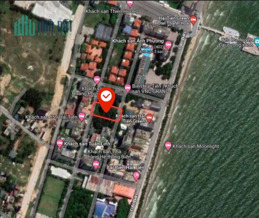 Gia đình cần tiền bán đất thương mại mặt làn 2 view biển Hải Tiến, Hoằng Thanh, Hoằng Hóa,Thanh Hóa