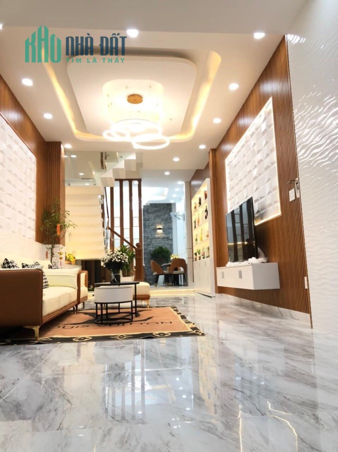 TÔI CHỦ BÁN NHÀ MỚI ĐẸP 4 LẦU HẺM LỚN XE HƠI ĐƯỜNG BÙI QUANG LÀ, P 12, Q GÒ VẤP, GIÁ CHỈ 7.5 TỶ