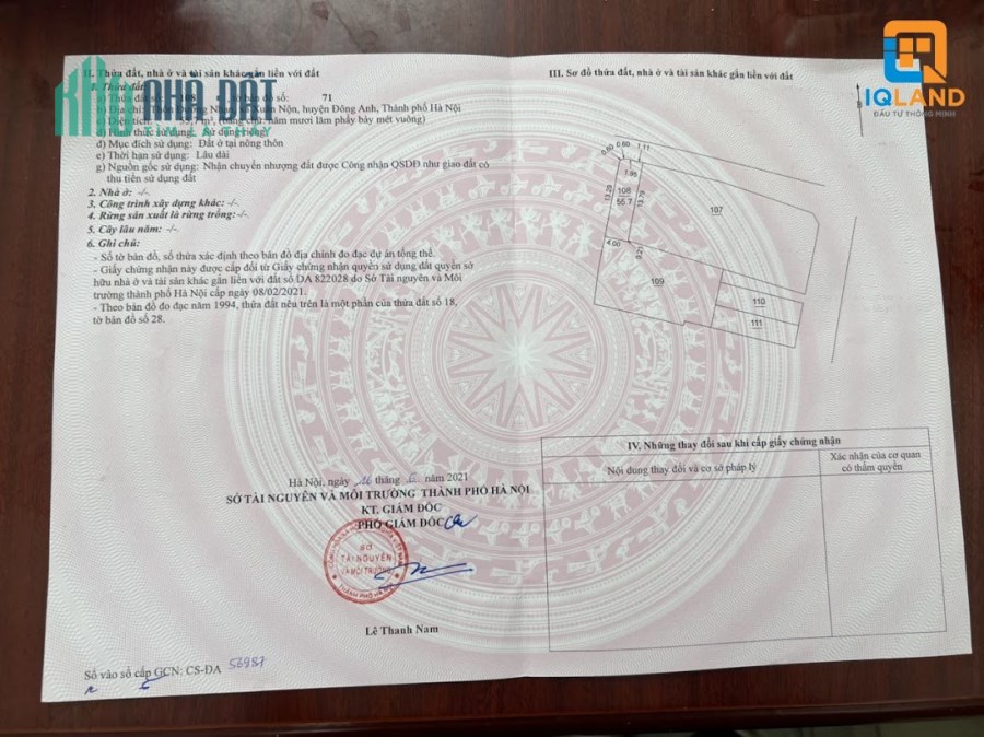 Hơn 55m Đường Nhạn-Xuân Nộn đừơng thông ô tô tải chỉ hơn tỷ