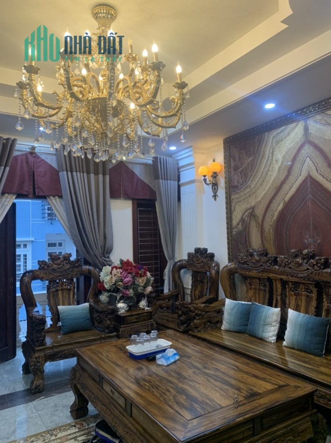BIỆT THỰ ĐẠI GIA PHAN VĂN TRỊ - 100M2 – 6 TẦNG – HẺM XE TẢI
