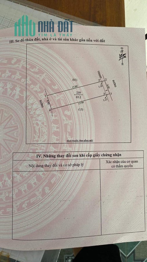 Siêu phẩm nằm giữa trung tâm Hưng Bình -Hộ khẩu trung tâm Thành Phố Vinh