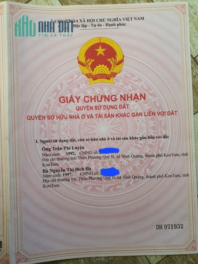 SỞ HỮU NGAY LÔ ĐẤT Địa Thế Đẹp Tại xã Ia Chim, TP Kon Tum, tỉnh Kon Tum