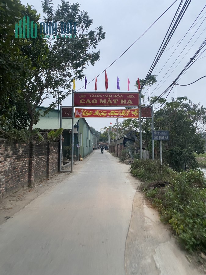 Cần bán70 m2 đất Cao Mật Hạ-Thanh Oai,giá thoả thuận