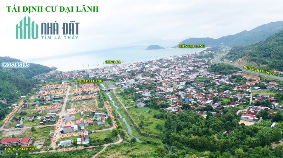 Giỏ hàng Tái định cư Đại Lãnh giá đầu tư tháng 2 2023