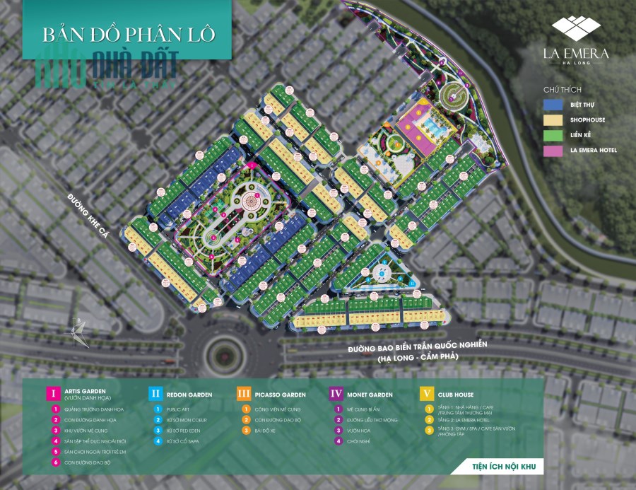 Ra mắt biệt thự song lập LA EMERA HẠ LONG - 100% view vườn danh hoạ 8000m2 LH 0976655859