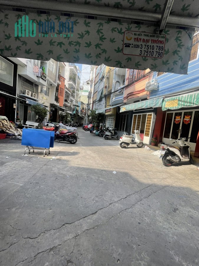 Bán nhà hẽm oto quay đầu Nam Kì Khởi Nghĩa Quận 3 Dt 3,8mx16m giá 25 tỉ