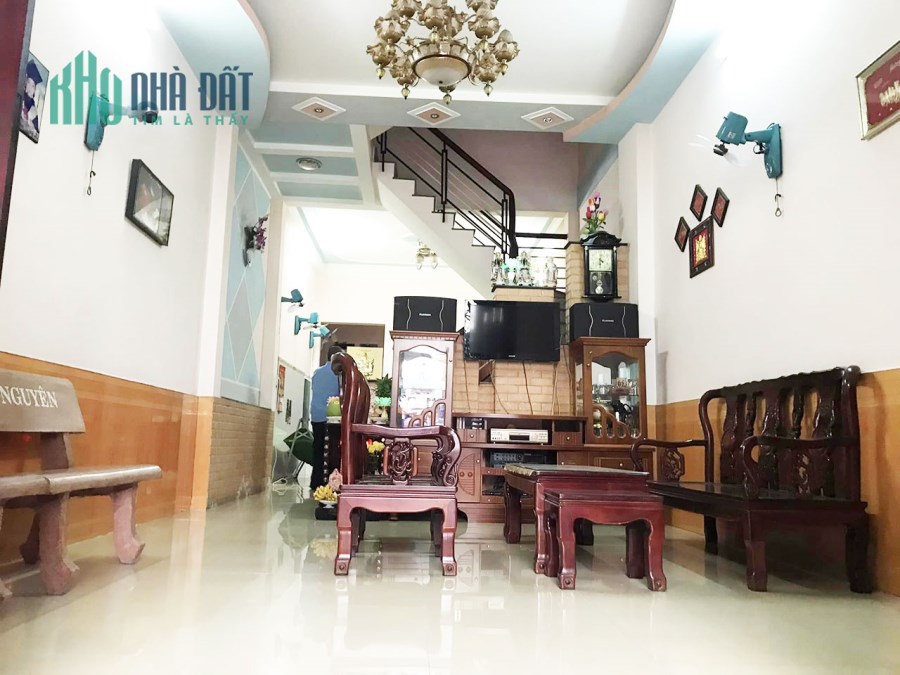 Ô TÔ VÀO NHÀ - NHÀ 1/ NGẮN THỚI AN Q12 - 80M2, 3 TẦNG BTCT, NHÀ MỚI VÀO Ở NGAY. NHỈNH 5 TỶ.