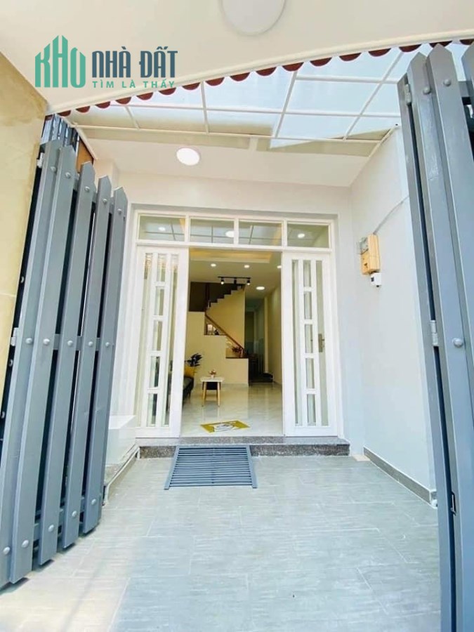 Bán Nhà Phan Văn Trị Gò Vấp 46m2 Hẻm Ô Tô 4 Tầng Giá 6 tỷ 6 Mới Ở Ngay