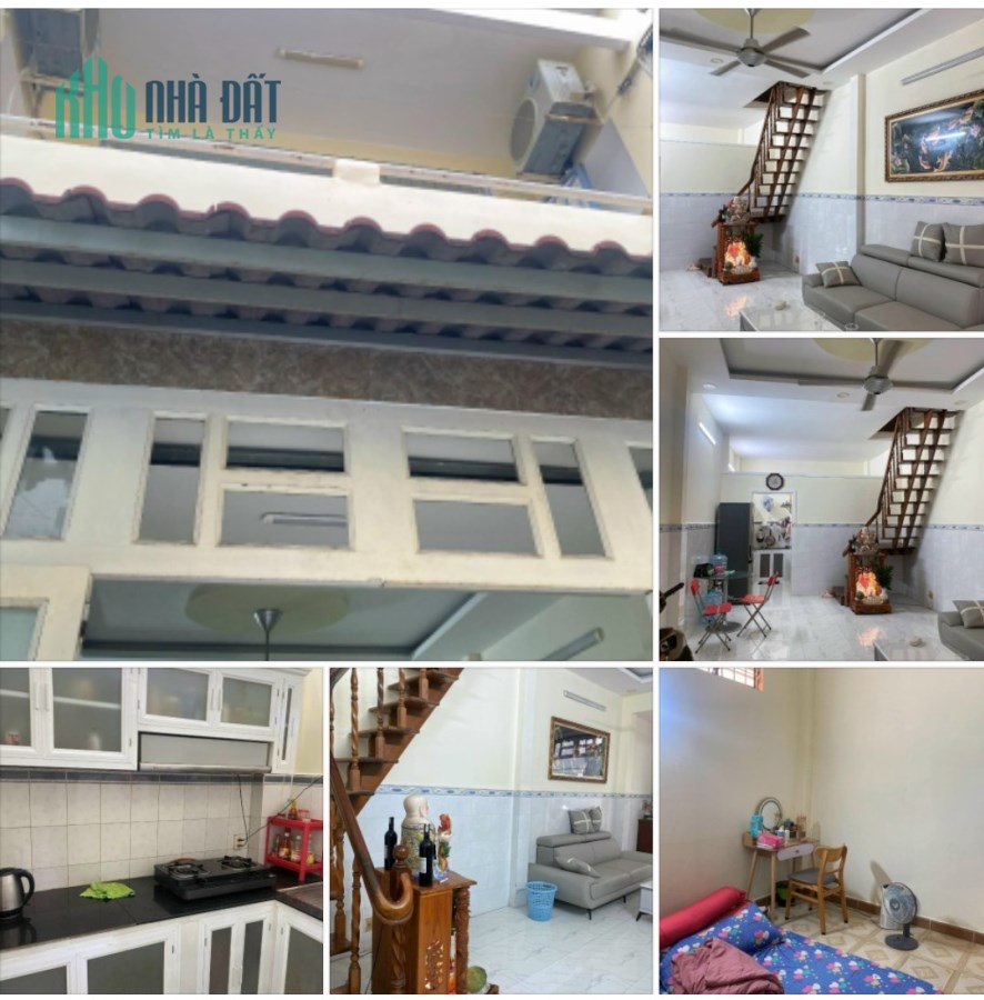 Bán nhà đẹp đường Lạc Long Quân Tân Bình, 42m2, 4.1x10.5, 2 tầng, 2PN, giá 3.6 tỷ TL chính chủ.