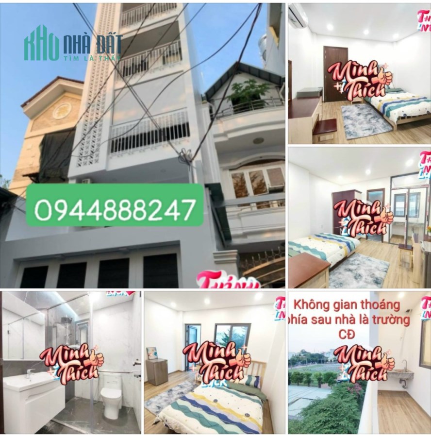 Bán tòa nhà CHDV đường Hoàng Văn Thụ Tân Bình, 93m2, 3.9x24, 6 tầng, 11P, giá 20 tỷ TL chính chủ.