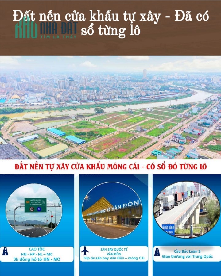Bán Đất nền biệt thự Móng Cái