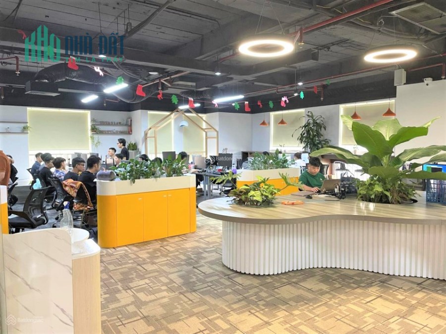 Cho thuê văn phòng hạng A,B tòa Sông Đà HH4 Mễ Trì Nam Từ Liêm 500m2 có chia nhỏ full nội thất