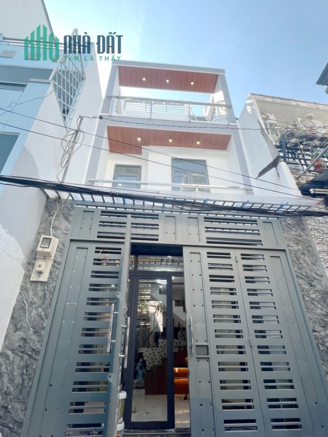 Nhà mới hẻm thông sát MT Phạm Thế Hiển P6 Q8 5tỷ 4