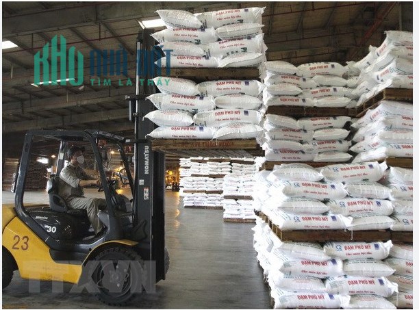 Toàn Phát cho thuê kho chứa thức ăn gia xúc, phân bón KCN Sóng Thần 1