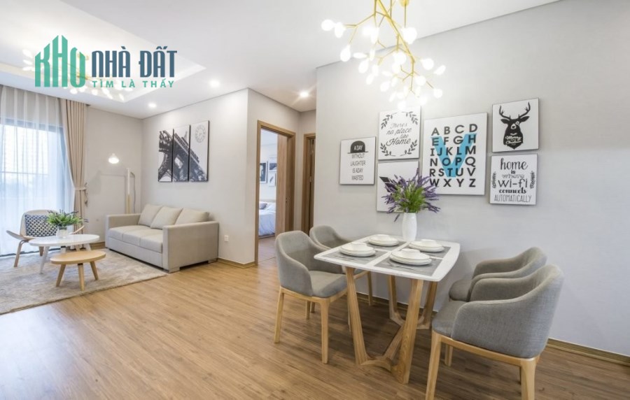 Còn duy nhất căn góc 3PN 99m2, tặng phí dịch vụ 18 tháng, tặng gói nội thất 60tr, chiết khấu 6%.