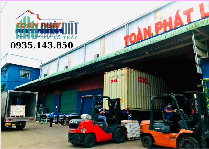 TOÀN PHÁT CHO THUÊ KHO BÃI CHƯA HÀNG ĐẦY ĐỦ DỊCH VỤ UY TÍN