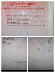 Chính Chủ Cần Bán Lô Đất 2 Mặt Tiền Vị Trí Đẹp Tại Vĩnh Phúc.