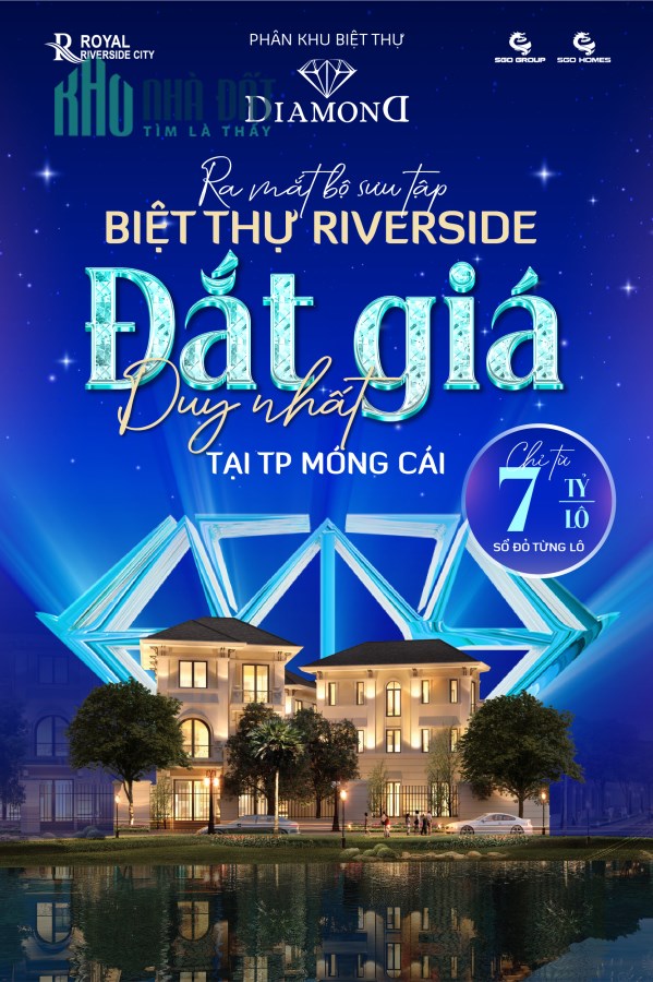 Ra Mắt Bộ Sưu Tập Biệt Thự Riverside Đẳng Cấp Nhất Thành Phố Móng Cái
