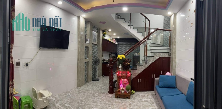 BÁN NHÀ ĐƯỜNG HỒ VĂN TƯ GẦN CHỢ THỦ ĐỨC, 42M2, 3TY8
