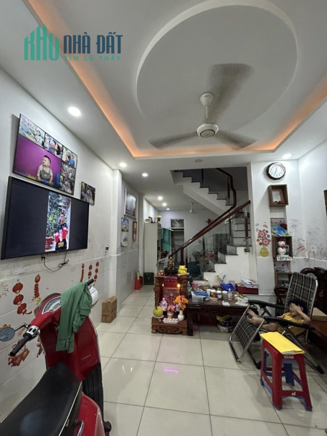 Nhà HXT Gò Dầu TP 58m2 3T 4PN ngang 4.1 gần AEON, Chợ Tân Hương, vị trí MT tương lai chỉ 5tỷxx