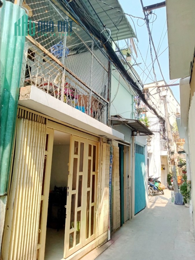 Nhà bán hẻm 161 Bến Bình Đông P14Q8 Giá : 2 Tỷ 550 TL