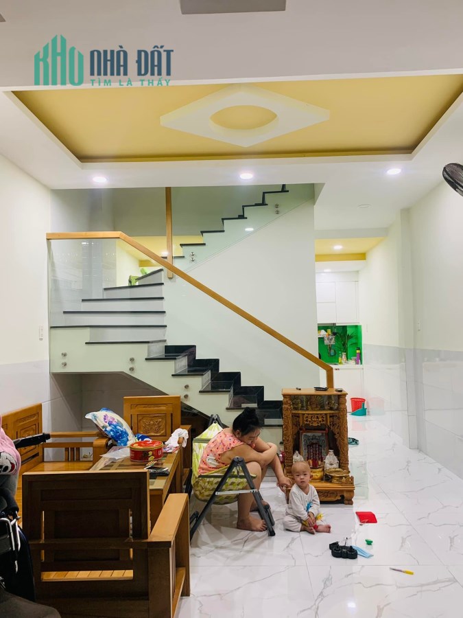 BÁN NHÀ ĐƯỜNG SỐ 4, P16, GÒ VẤP, KHU DÂN TRÍ CAO, 55M2, 3.7 TỶ