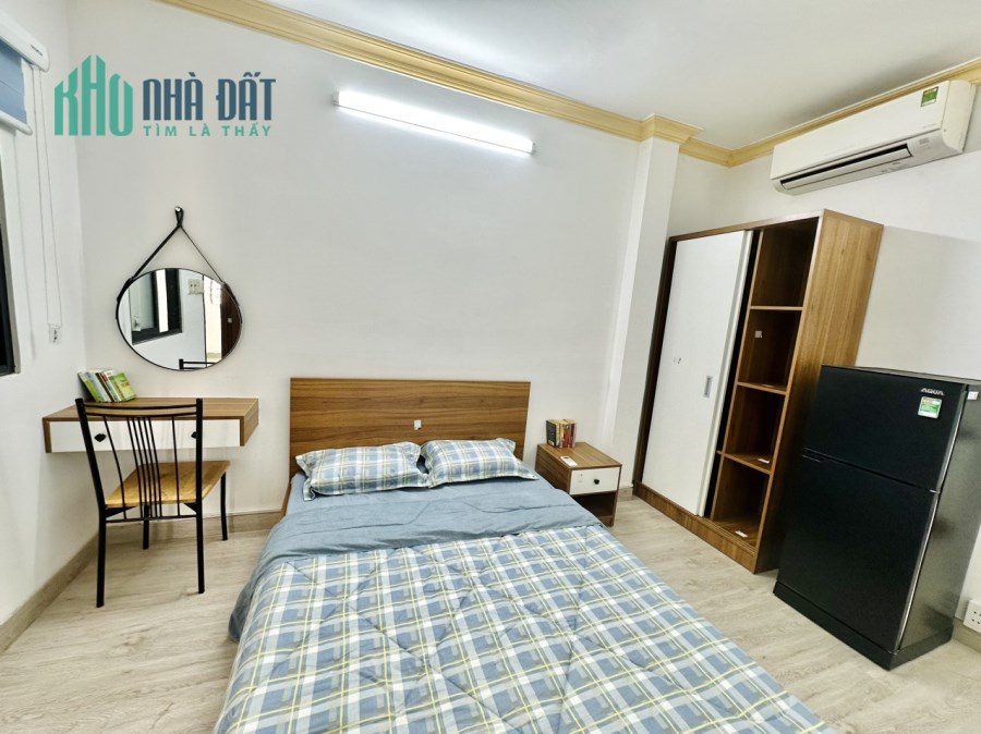 CẦN CHO THUÊ CĂN HỘ DỊCH VỤ FULL NỘI THẤT GÍA 5,5TR LÊ VĂN SỸ, TÂN BÌNH
