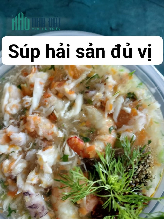 BẾP CÔ CHANG sẵn rất nhiều món #Súp_cháo đặc biệt cao cấp