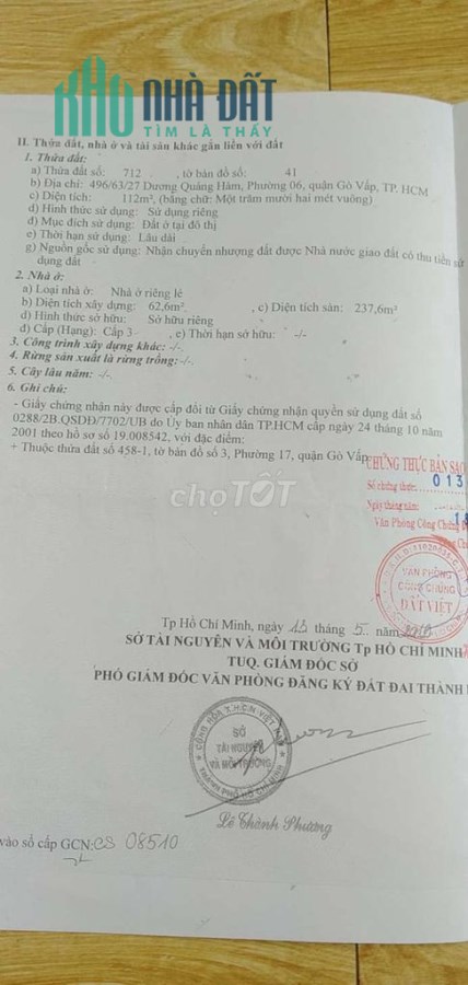 Chính chủ cần bán đất ở Phường Mỹ Thới, Phố Long Xuyên, An Giang.