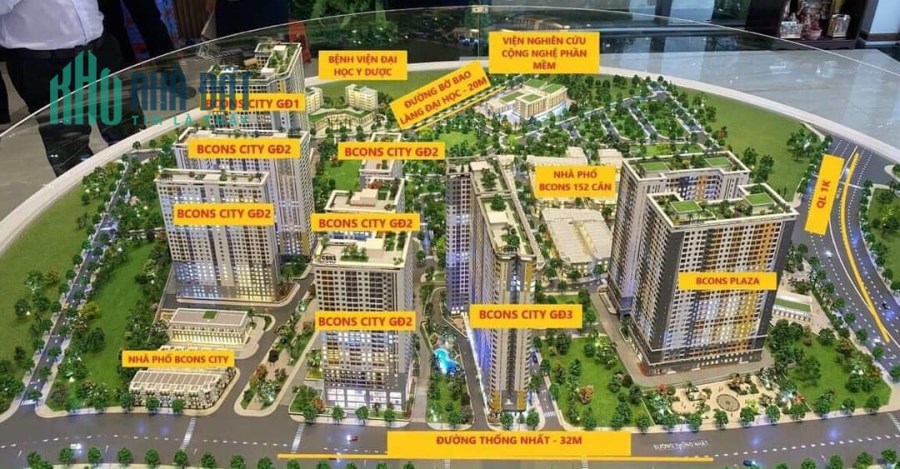 Bán căn hộ Bcons City chỉ cần 350 triệu mua ngay tại lang đại học Thủ Đức