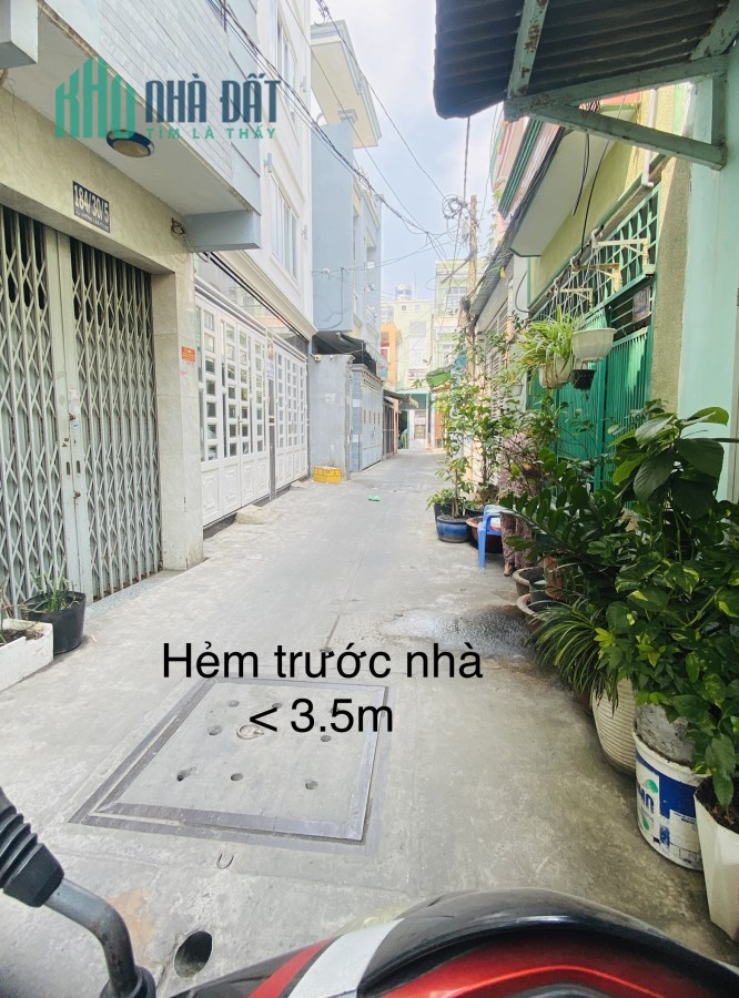BÁN NHÀ PHỐ HẺM, 4 TẦNG CÁCH MẶT TIỀN XE HƠI 20M, ĐƯỜNG ÂU DƯƠNG LÂN, TẠ QUANG BỬU QUẬN 8, TP.HCM