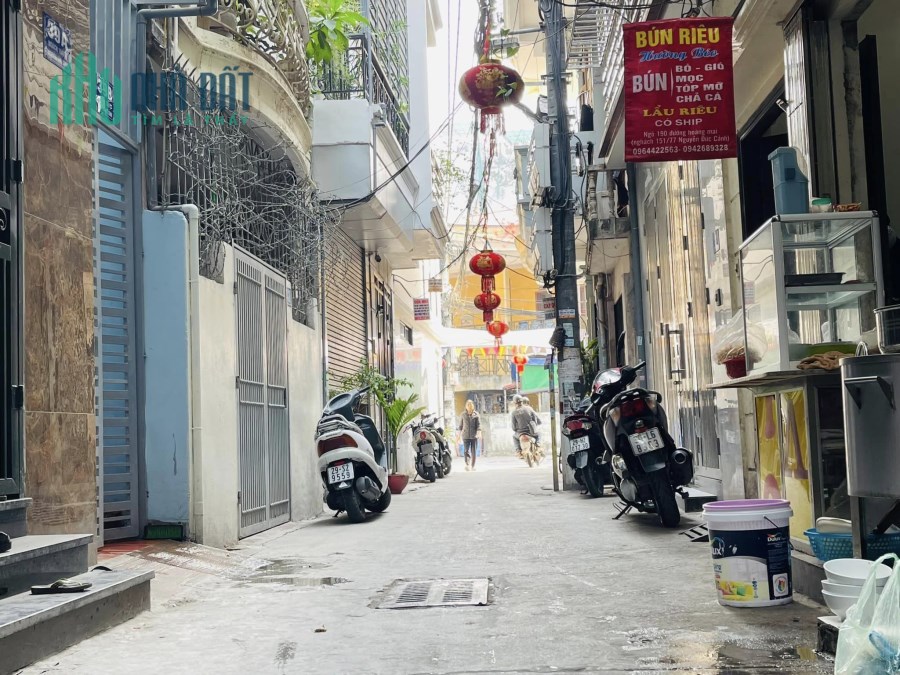 Nhà Hoàng mai - ngõ ô tô 6 Tầng Kinh doanh giá 4.3 Tỷ